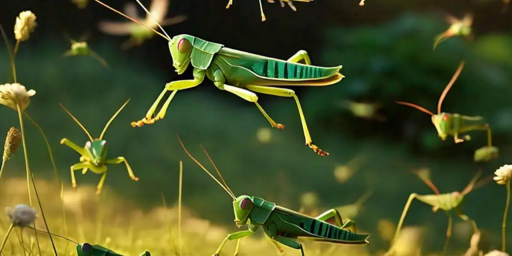 Do Grasshoppers Fly